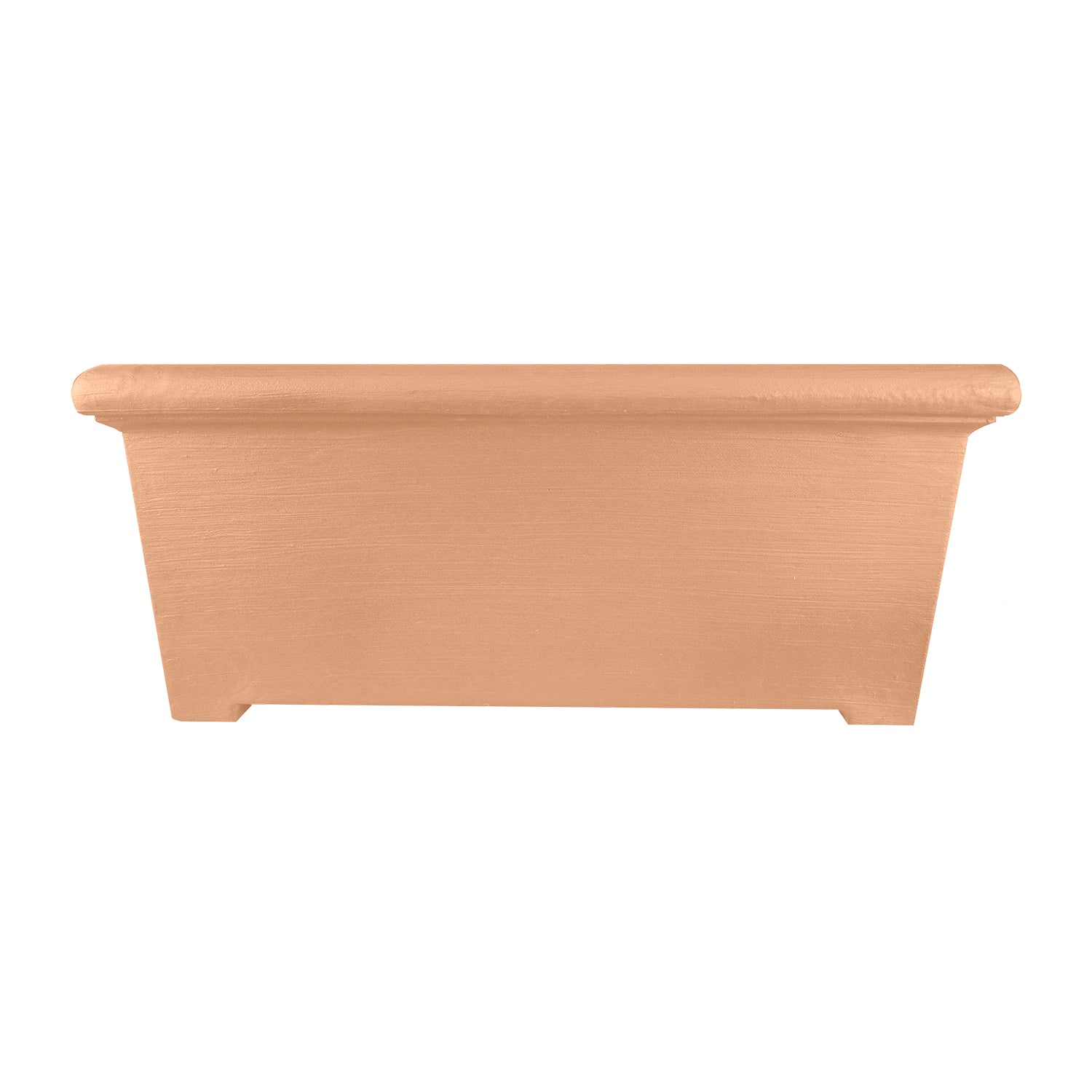 Washed Terra Cotta 32&quot; Rectangle Planter
