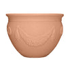 Washed Terra Cotta Garland Bowl Planter