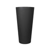 Black Cosmopolitan Planter - Tall Round