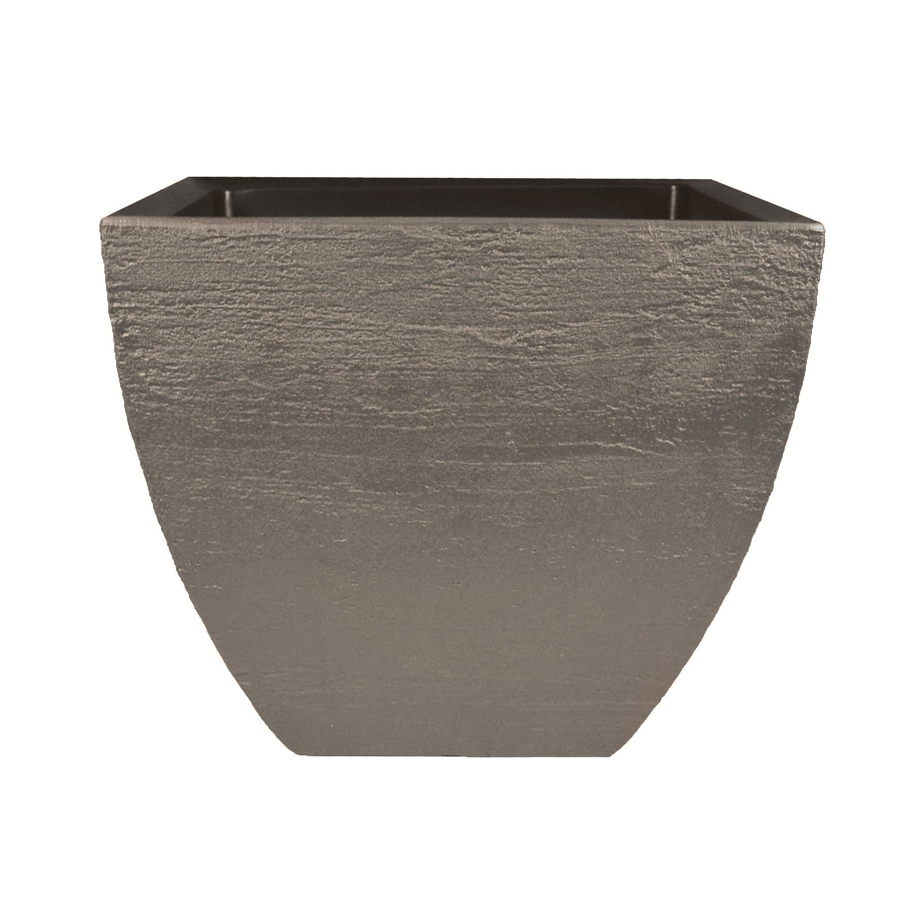 square pot planter Short Square Textured Modern