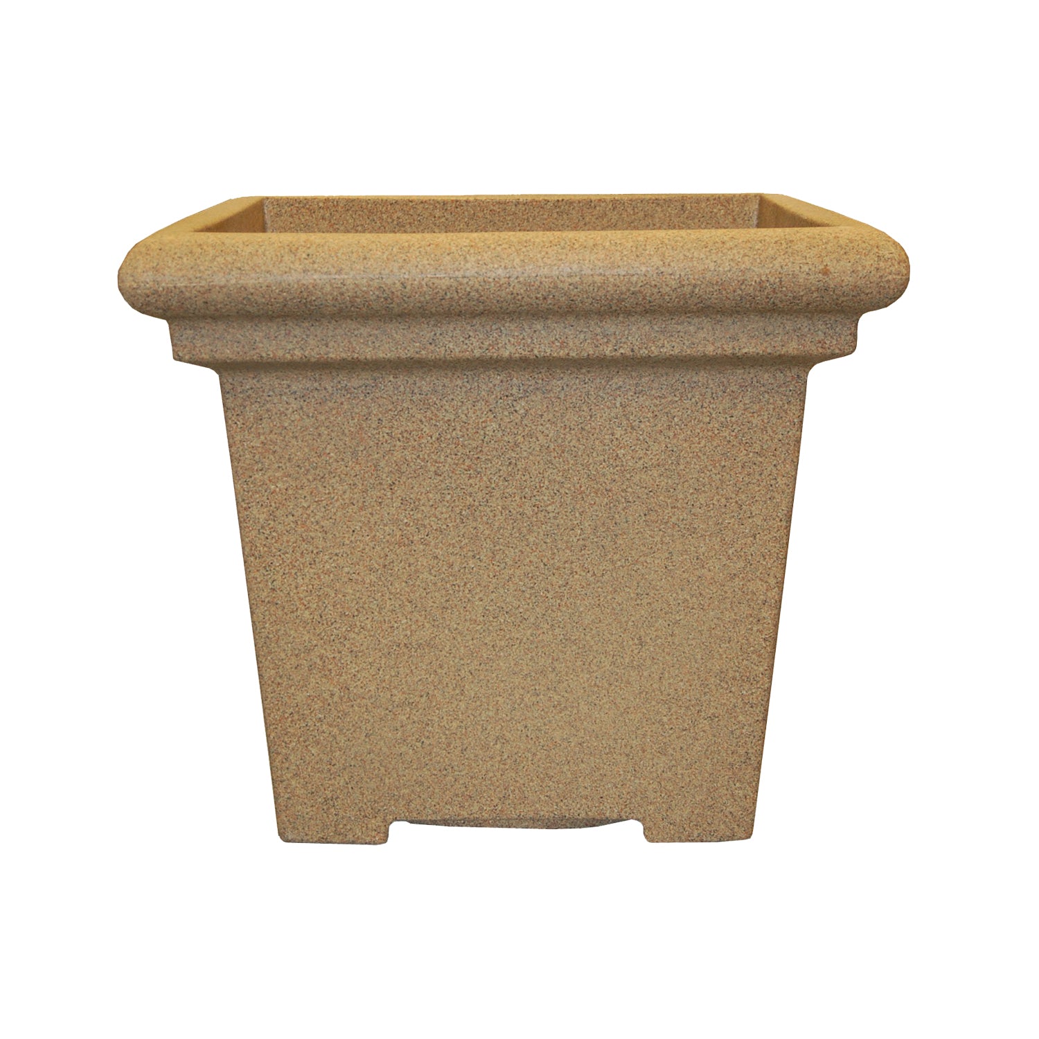 square planter pots Tusco Products SQ20TC Classic Square Garden Planter, 20-Inch, Terra Cotta