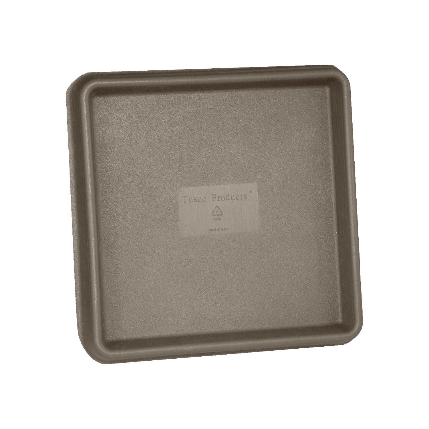 9 inch square plant saucer Square Garden Planter Tray 12" / Safari