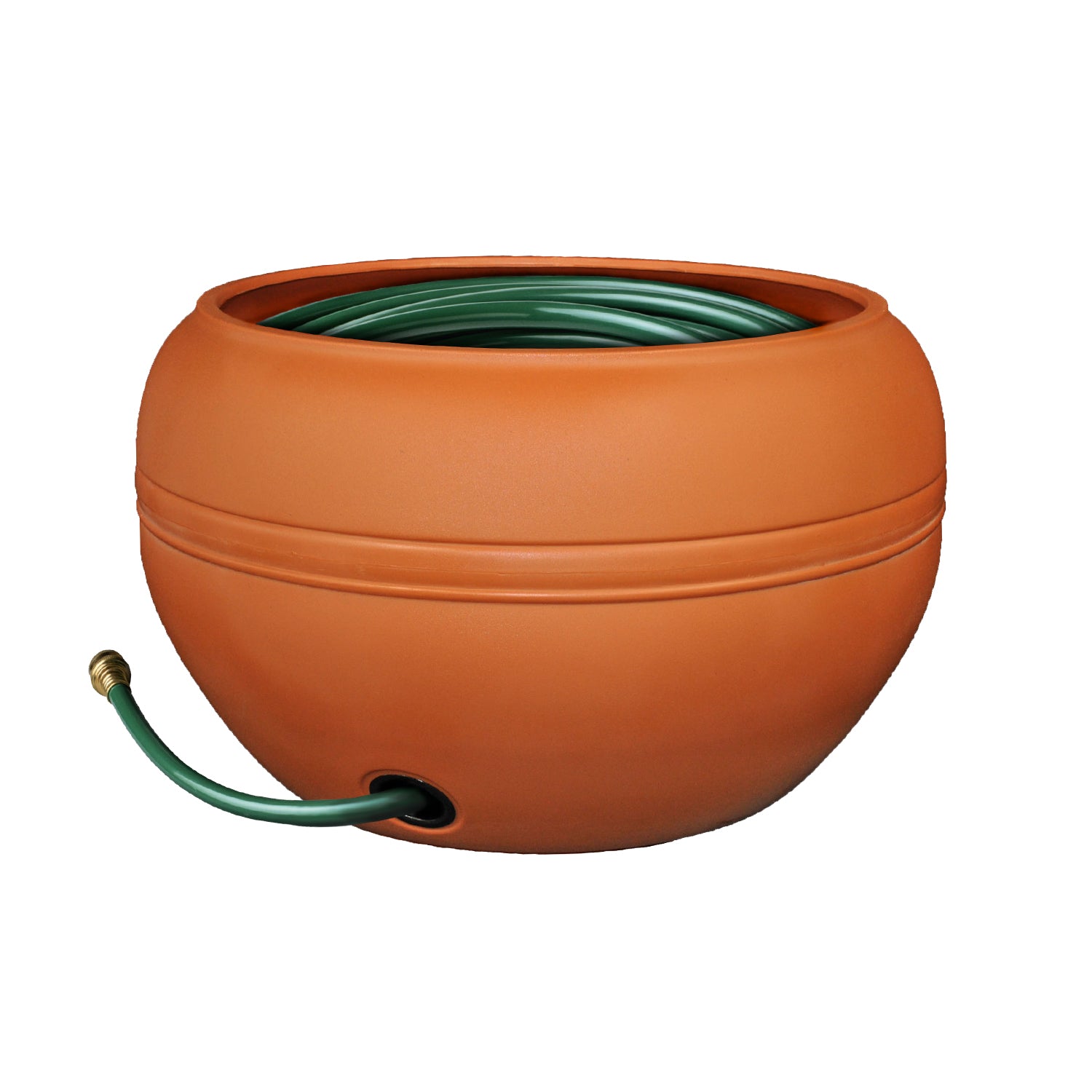 Tusco Products HP01TC Hose Pot, 20-Inch, Terra Cotta