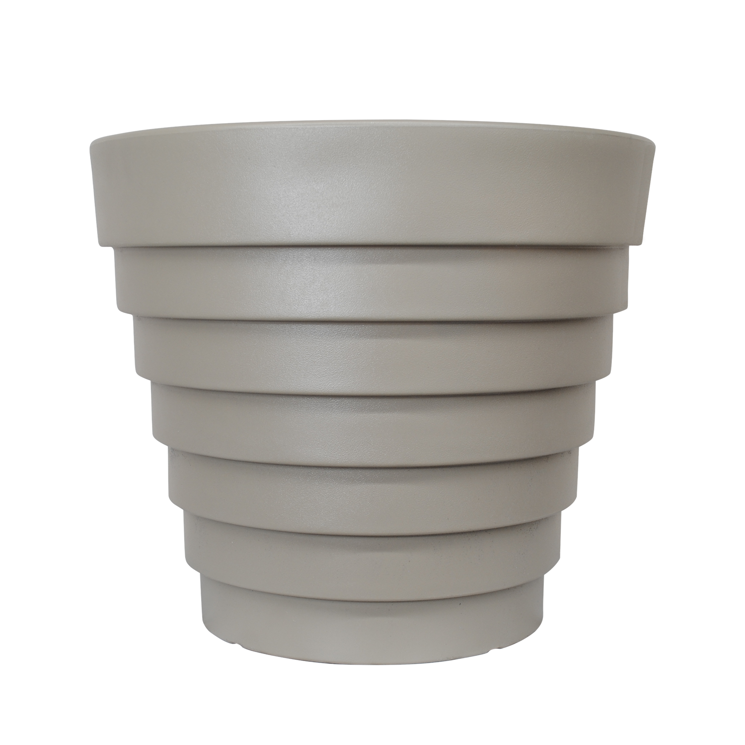 Tusco TUSCTU26SF 26 in. Cosmo Tall Square Planter, Safari